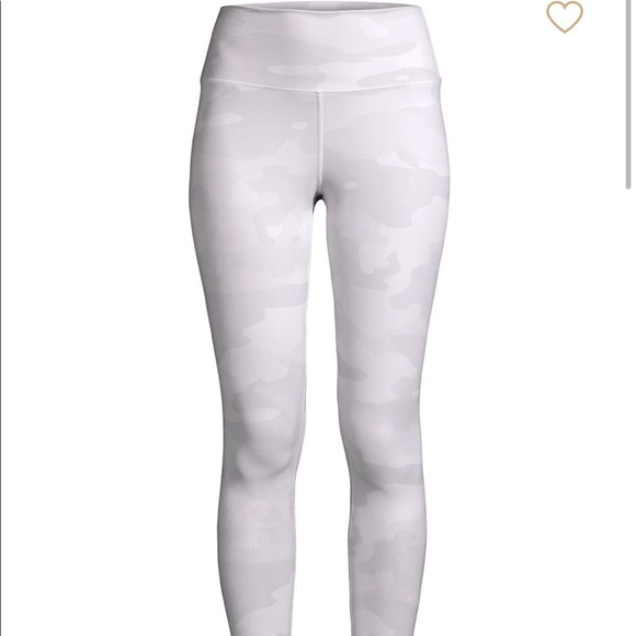 ALO Yoga Pants - High waist White camo Alo yoga leggings